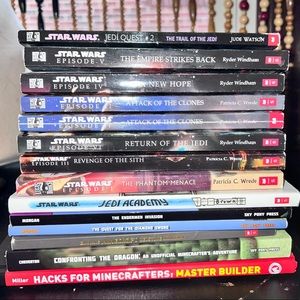 Minecraft and StarWars books